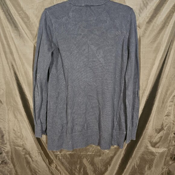 Loft navy open front cardigan. Size S - Picture 4 of 4